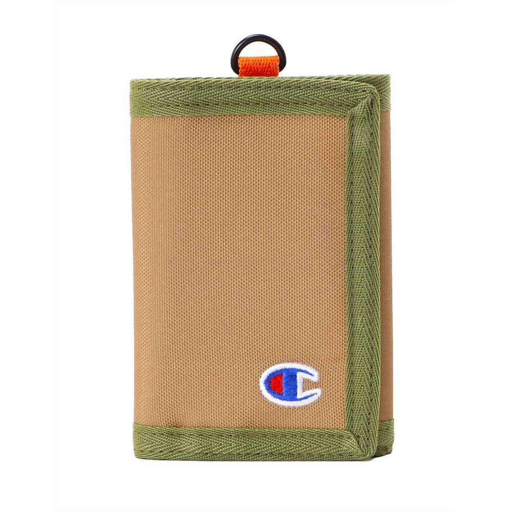 NEW CHAMPION lifeline trifold wallet in khaki/multi